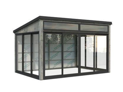 Palmako Saga 11,6 m2 Slide - Transparent tauchgrundiert