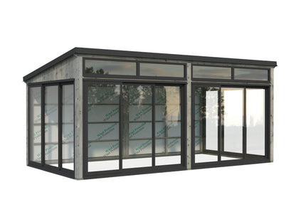 Palmako Saga 16,2 m2 Slide - Naturbelassen