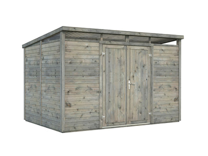 Palmako Elias 7,3 m2 - Lackiert dunkelgrau RAL7012