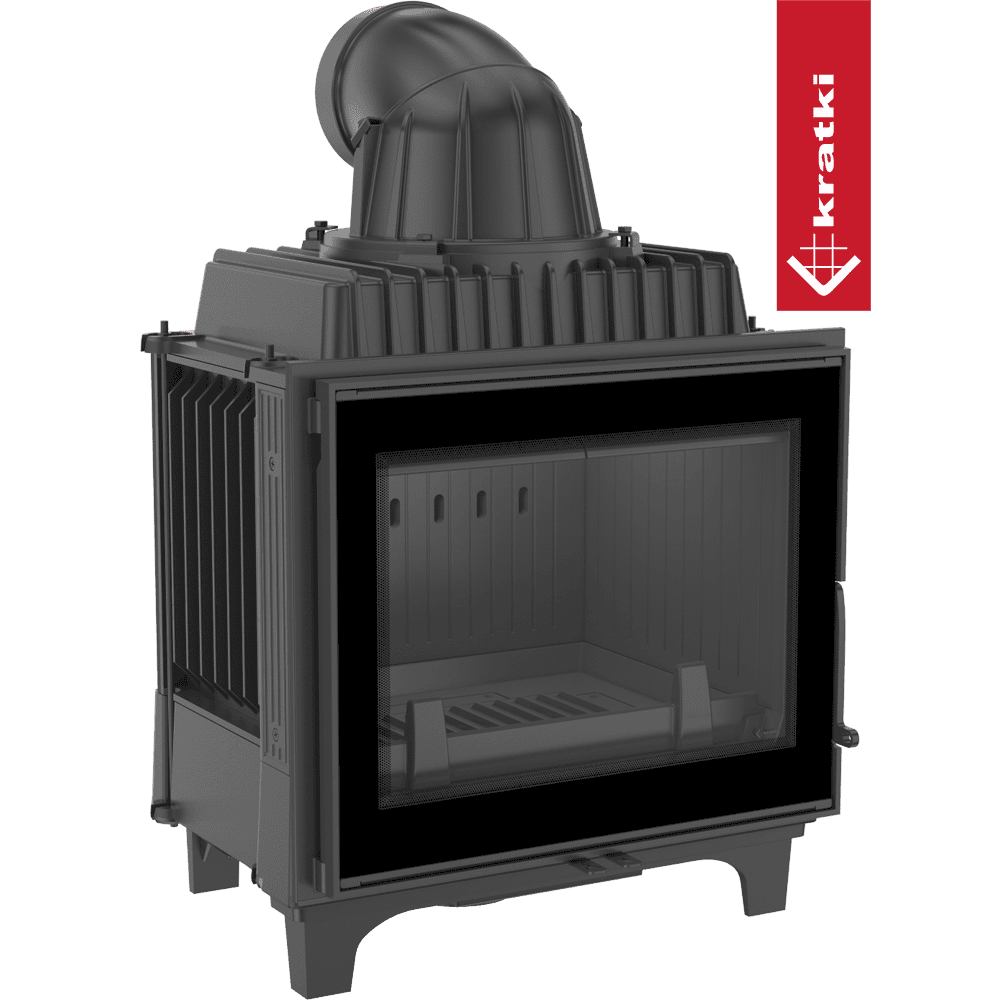 Kratki Kamineinsatz Gusseisen KRATKI FRANEK 10 kW Ø 180