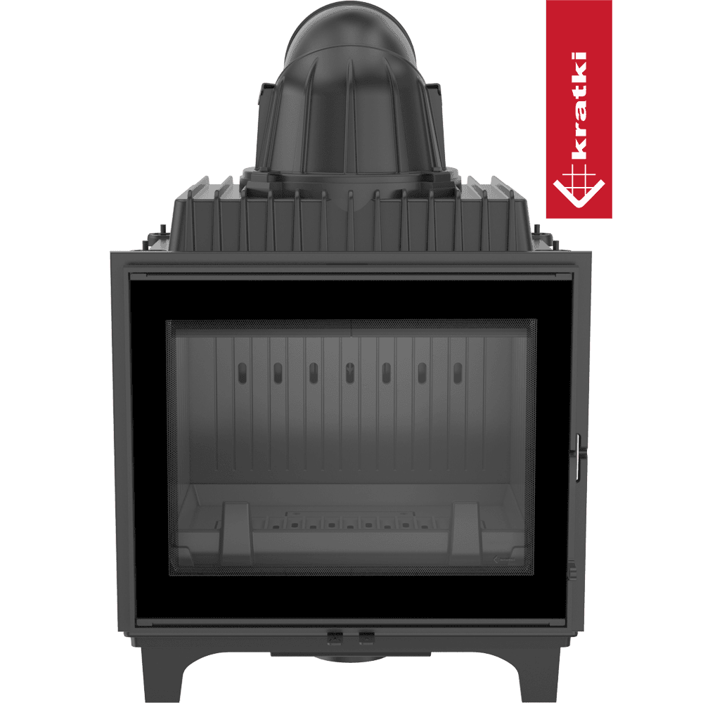 Kratki Kamineinsatz Gusseisen KRATKI FRANEK 10 kW Ø 180