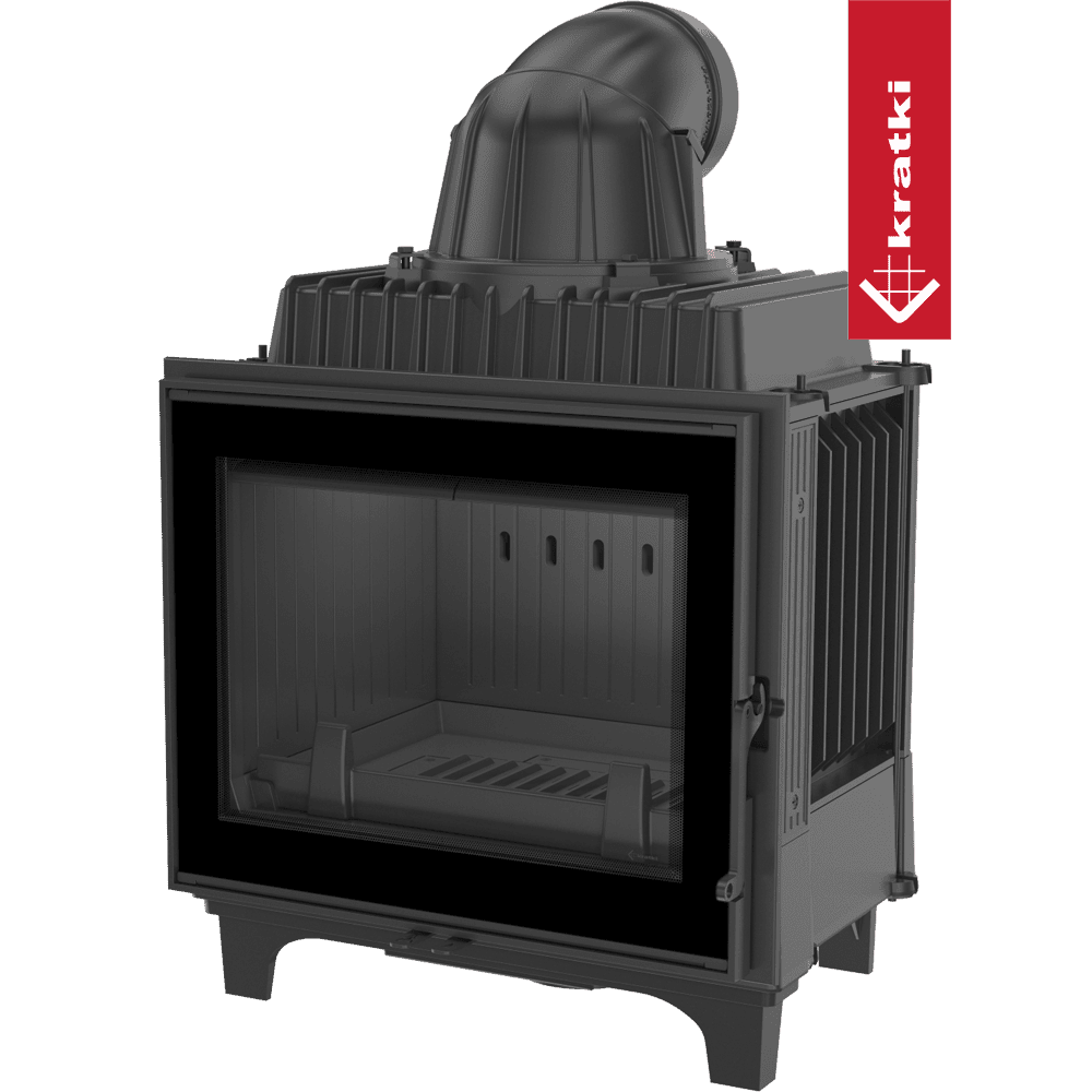 Kratki Kamineinsatz Gusseisen KRATKI FRANEK 10 kW Ø 180