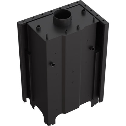 Kratki Wasserführender Kamineinsatz KRATKI MBM links 12 kW Ø 180 mit Türfeder
