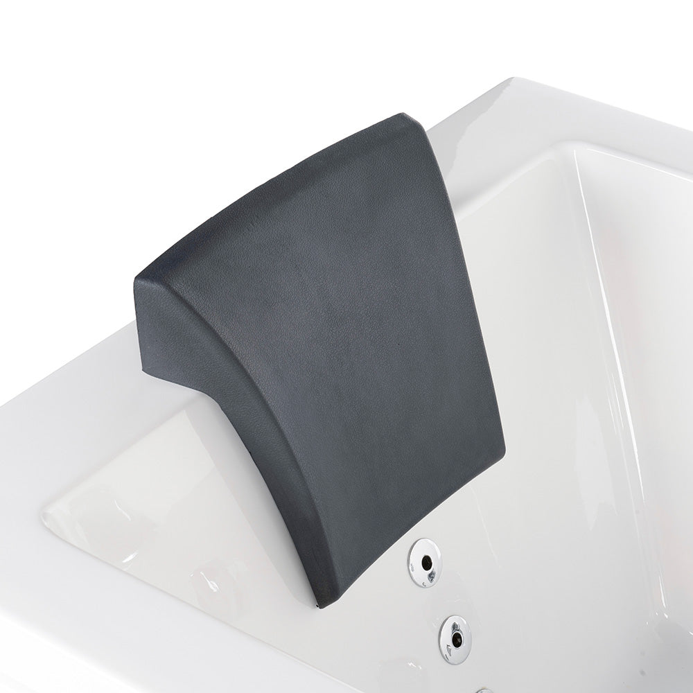 Home Deluxe Whirlpool Badewanne mit Lichttherapie LAGUNA M - 180 x 90 cm
