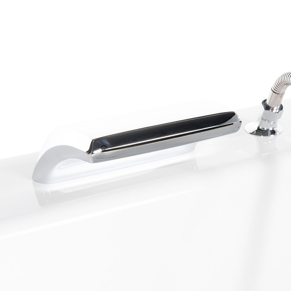 Home Deluxe Whirlpool Badewanne mit Lichttherapie LAGUNA M - 180 x 90 cm