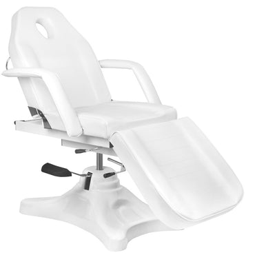 ActiveShop Kosmetikstuhl hydr. A 234D mit Wiege weiß