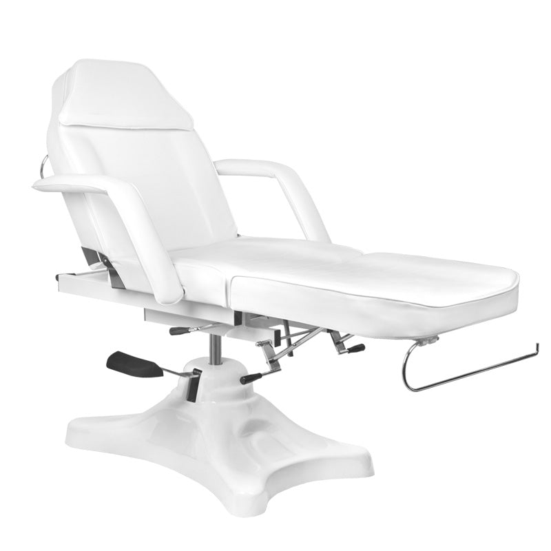 ActiveShop Kosmetikstuhl hydr. A 234D mit Wiege weiß