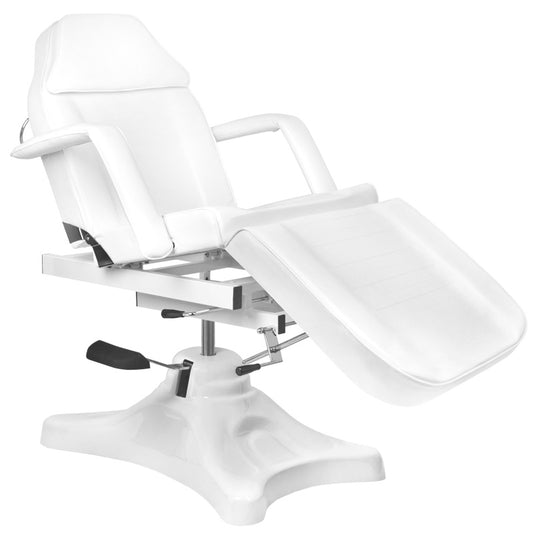 ActiveShop Kosmetikstuhl hydr. A 234D mit Wiege weiß