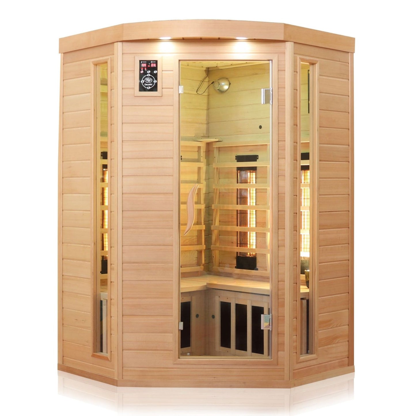 Dewello Infrarotkabine LAKEFIELD 3 140x140 Dual-Therm bei TroniTechnik
