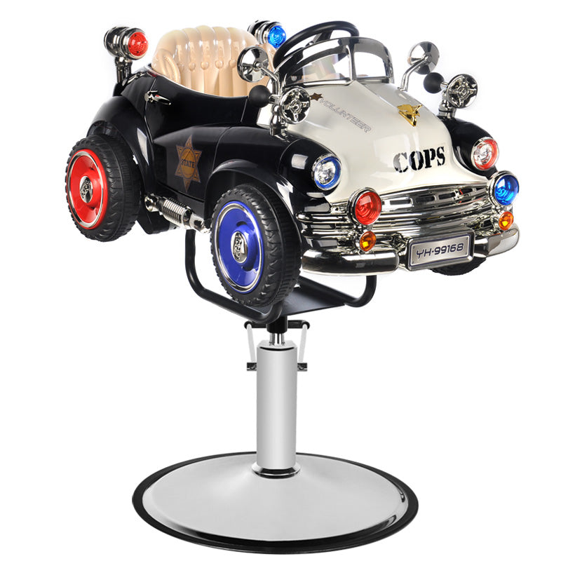 ActiveShop Kinder-Friseurstuhl Auto Polizei B082
