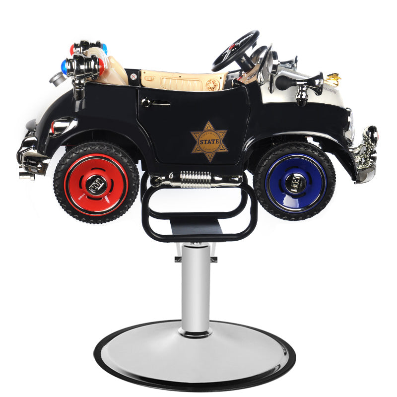 ActiveShop Kinder-Friseurstuhl Auto Polizei B082