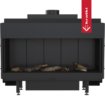Kratki Gaskamin KRATKI LEO 100 Vorderseite Propan Butan ? 100/150 6,1 kW
