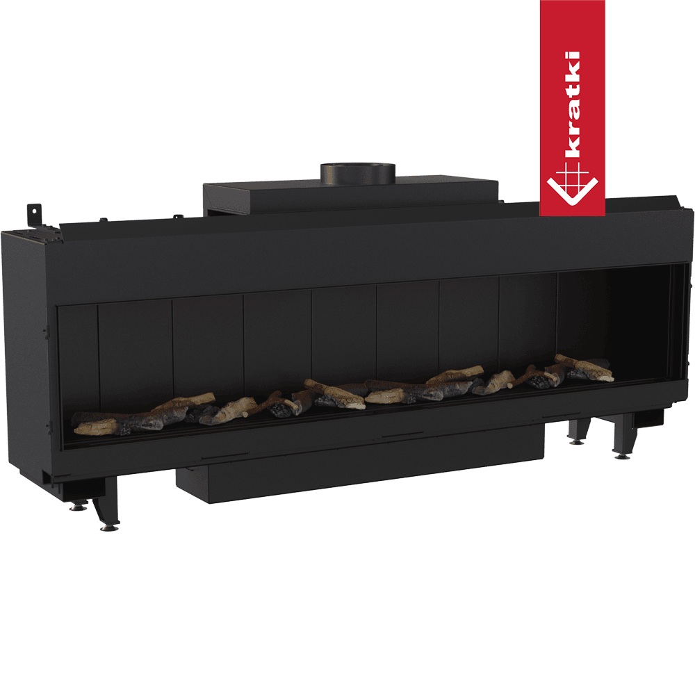Kratki Gaskamin KRATKI LEO 200 Vorderseite Propan Butan ? 130/200 14 kW