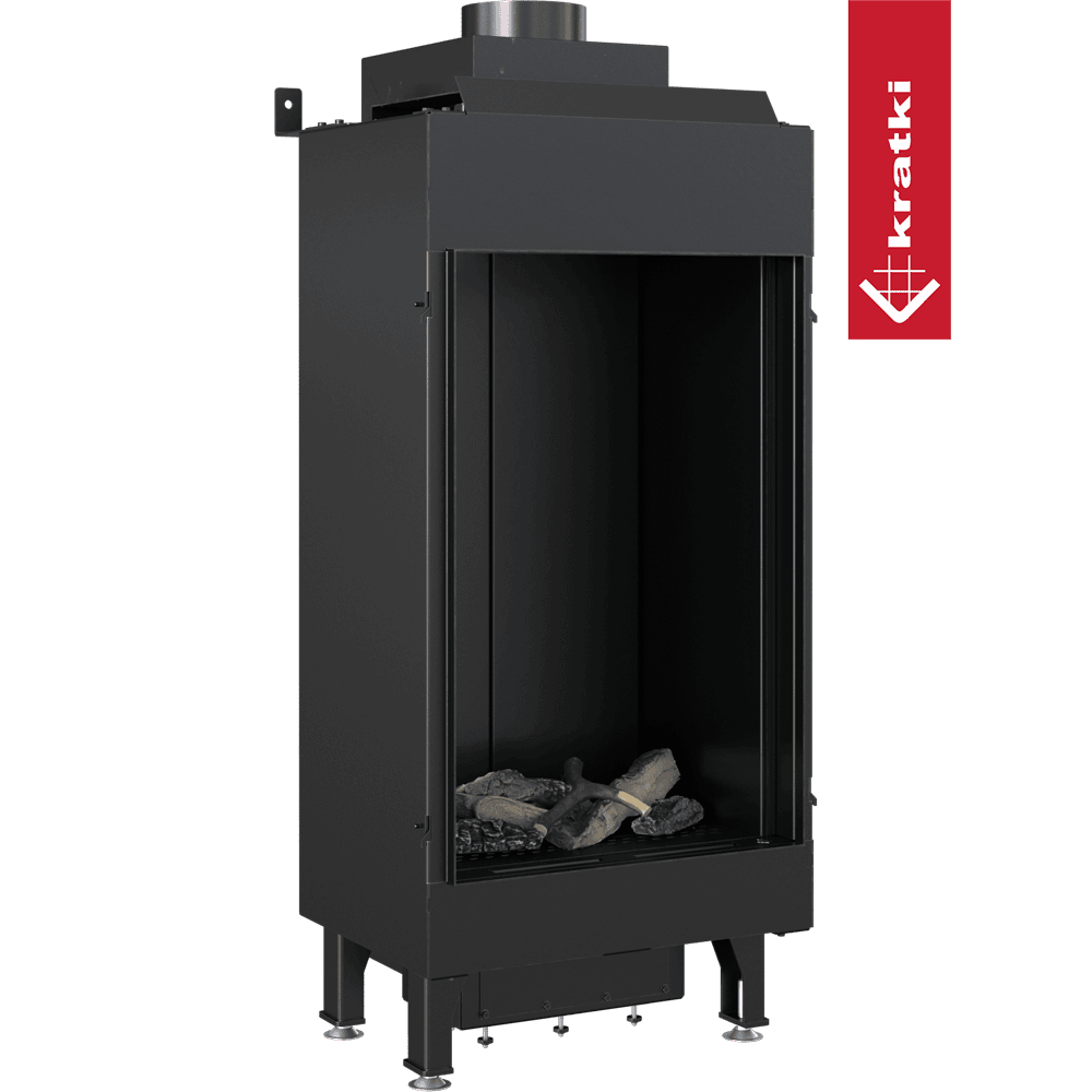 Kratki Gaskamin KRATKI LEO 68 Vorderseite Propan Butan ? 100/150 4,1 kW