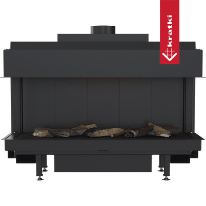 Kratki Gaskamin KRATKI LEO 100 dreiseitig Propan Butan ? 100/150 9,5 kW