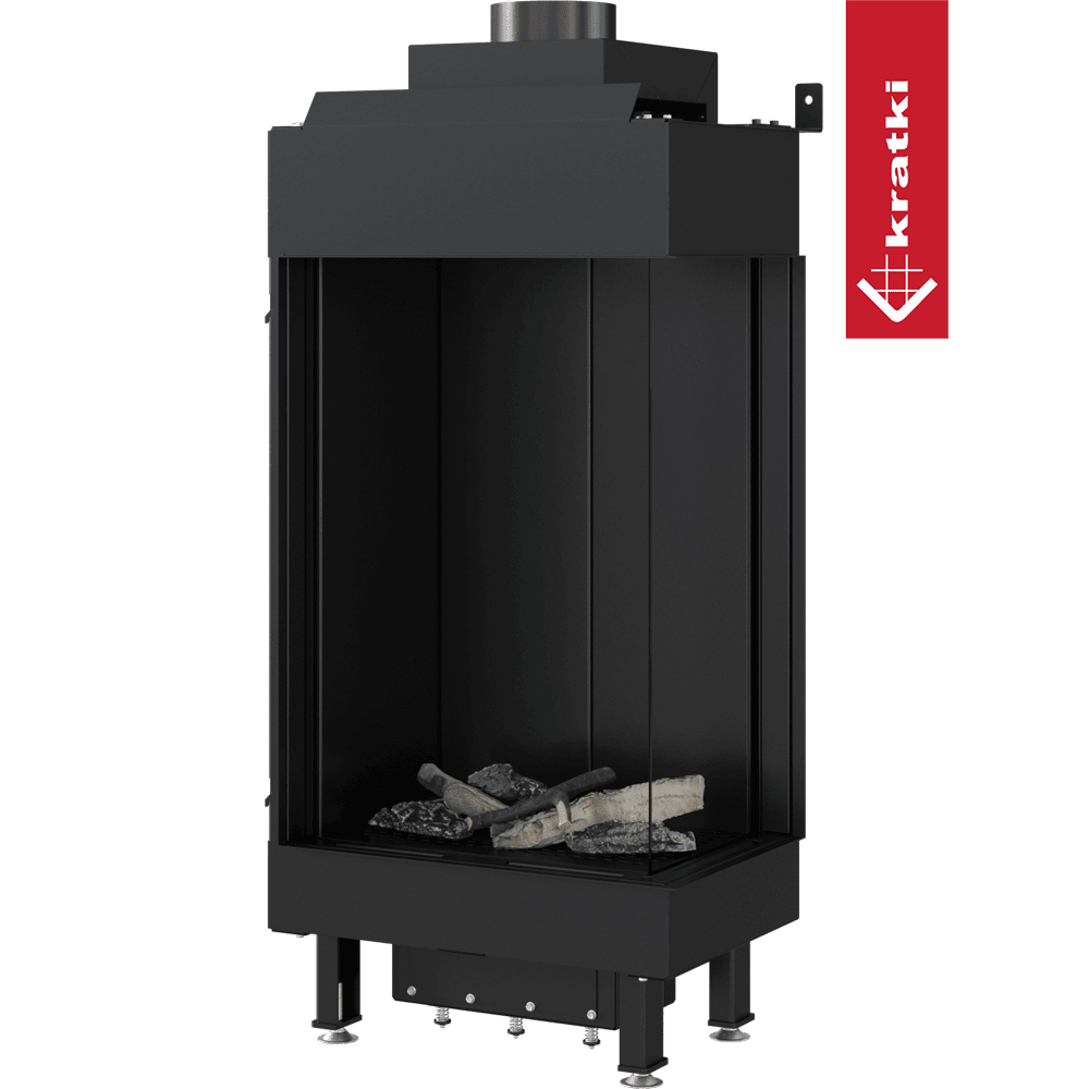 Kratki Gaskamin KRATKI LEO 45 / 68 rechts Propan Butan ? 100/150 4,1 kW