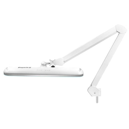 ActiveShop LED-Werkstattlampe Elegante 801-tl mit Ständer, regulierbare Helligkeit und Lichtfarbe, weiß