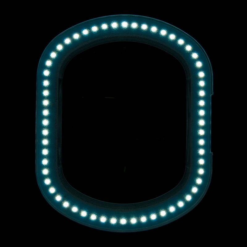 ActiveShop Lupe Lampe Elegante 6028 60 LED SMD 5D mit Stativ, regulierbare Lichtintensität