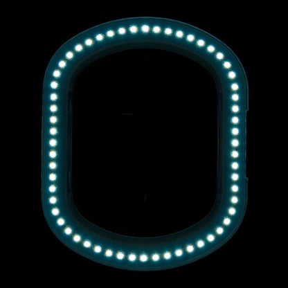 ActiveShop Lupe Lampe Elegante 6028 60 LED SMD 5D mit Stativ, regulierbare Lichtintensität
