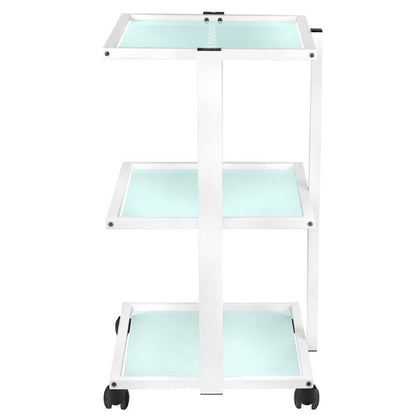 ActiveShop Kosmetikstuhl 202 Basic + Kosmetiktisch 1040 + LED-Lupe S5