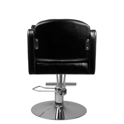 ActiveShop Haarsystem Friseurstuhl 0-90 schwarz