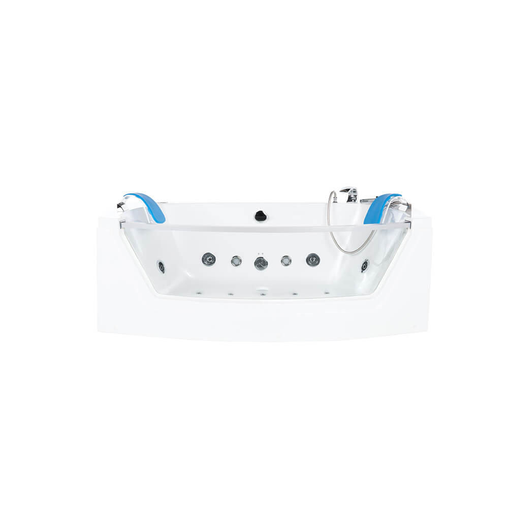 Home Deluxe Whirlpool Badewanne mit Lichttherapie ATLANTIC M 175 x 85 cm