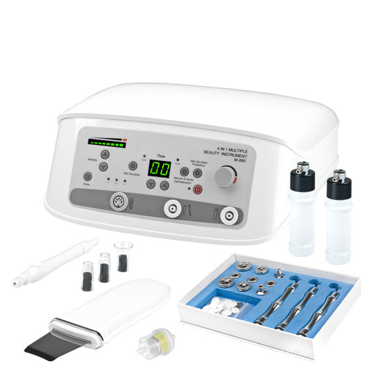 ActiveShop Elegante 880 4-in-1 Gerät Mikro + Hautpeeling + Staubsauger + Sprühfunktion