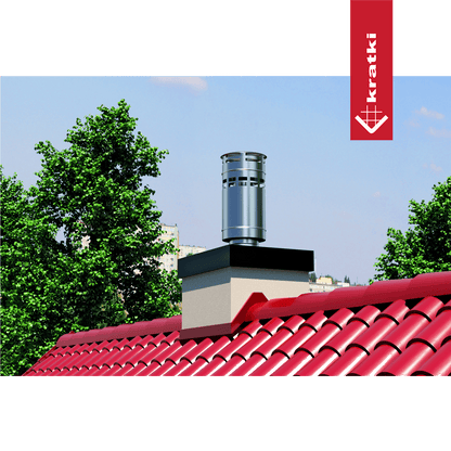 Kratki ADAM GAS Konzentrischer Schornstein fi 130/200 - Schornsteineinsatz