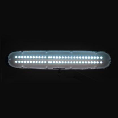 ActiveShop LED-Werkstattlampe Elegante 801-s mit Standardstativ weiß