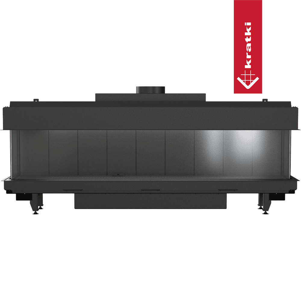 Kratki Gaskamin KRATKI LEO 200 dreiseitig Erdgas ? 130/200 16 kW