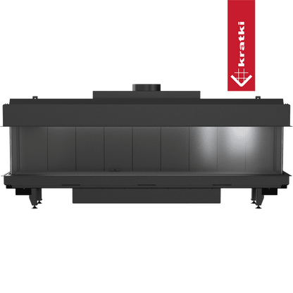 Kratki Gaskamin KRATKI LEO 200 dreiseitig Erdgas ? 130/200 16 kW