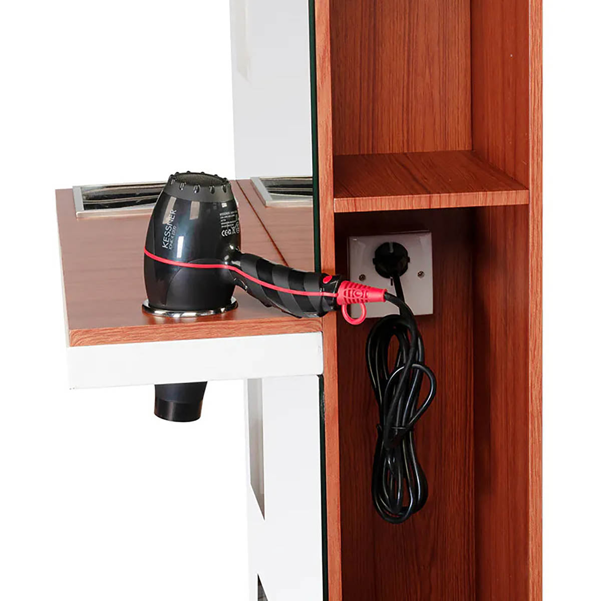 ActiveShop Gabbiano Friseurtisch B058 Kirsche