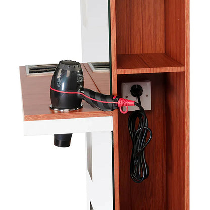 ActiveShop Gabbiano Friseurtisch B058 Kirsche