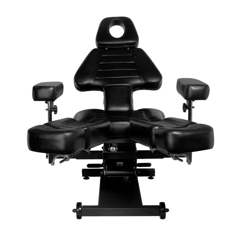 ActiveShop Elektrischer Tattoostuhl Pro Ink 606 schwarz