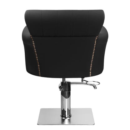 ActiveShop Haarsystem Friseurstuhl BER 8541 schwarz