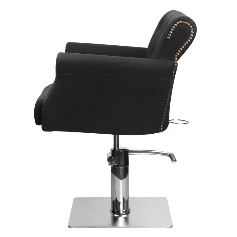 ActiveShop Haarsystem Friseurstuhl BER 8541 schwarz