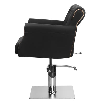 ActiveShop Haarsystem Friseurstuhl BER 8541 schwarz