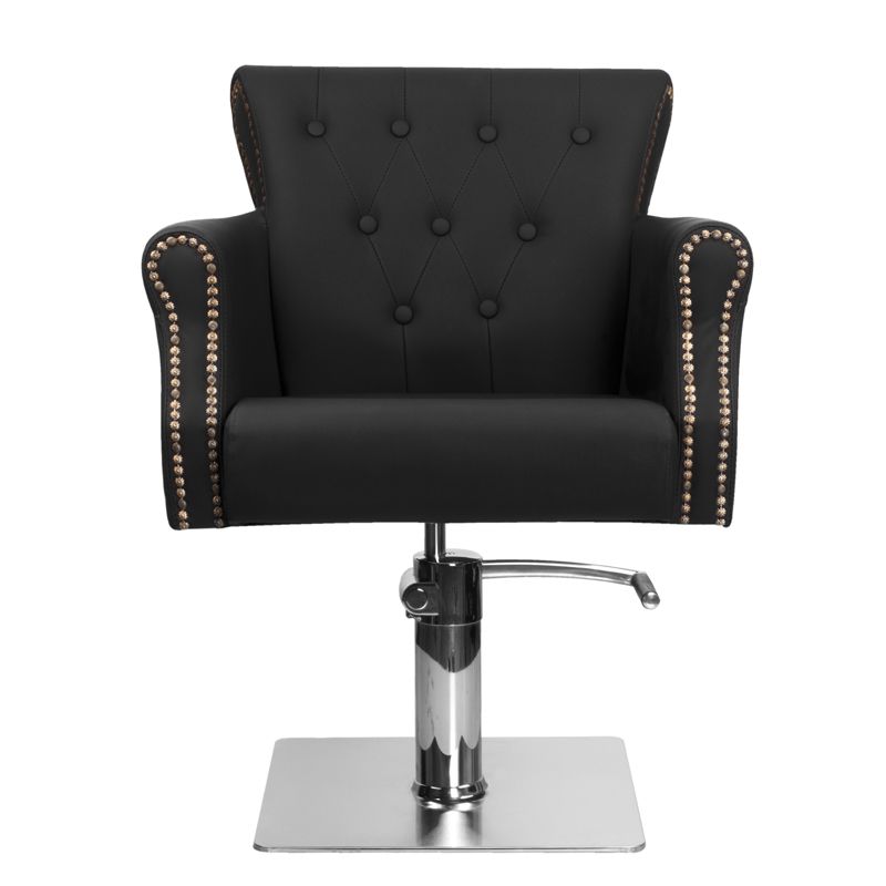 ActiveShop Haarsystem Friseurstuhl BER 8541 schwarz