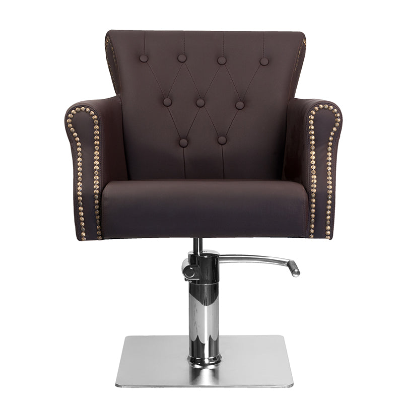 ActiveShop Haarsystem Friseurstuhl BER 8541 braun