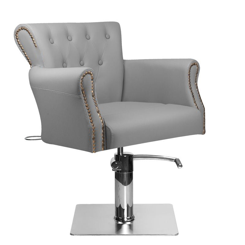 ActiveShop Haarsystem Friseurstuhl BER 8541 grau