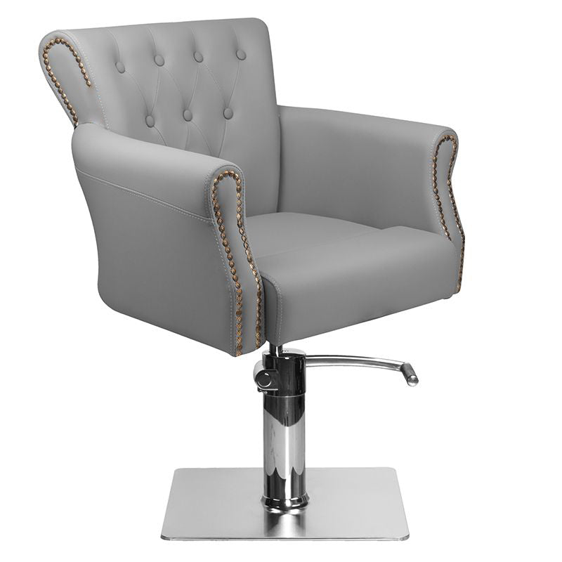 ActiveShop Haarsystem Friseurstuhl BER 8541 grau