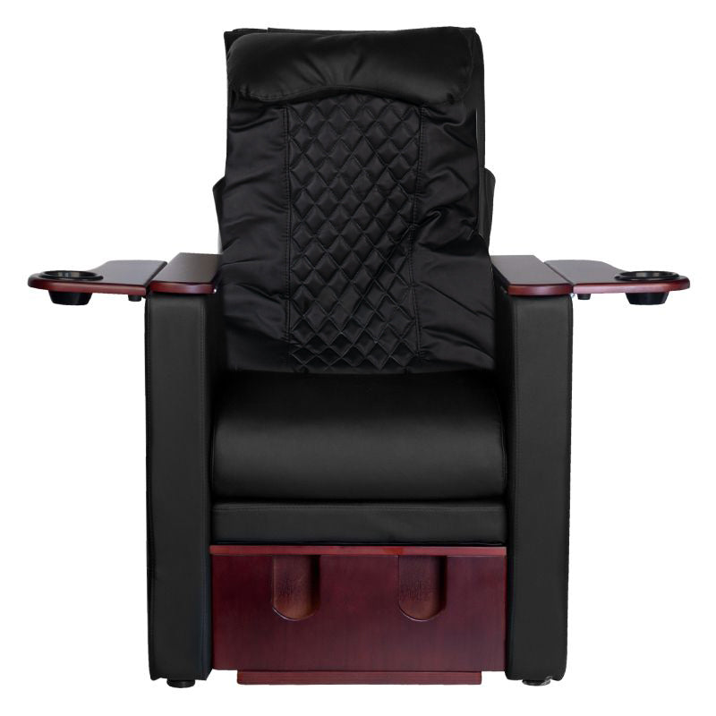 ActiveShop Azzurro 101 Pediküre-Spa-Sessel mit Rückenmassage schwarz