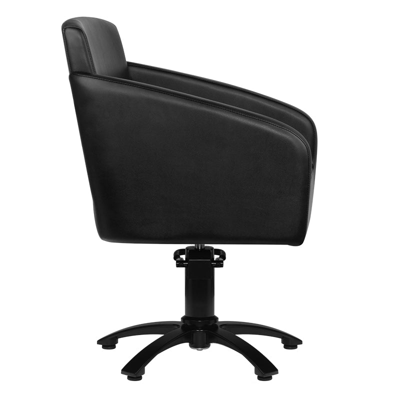 ActiveShop Gabbiano Friseurstuhl Bergen schwarz