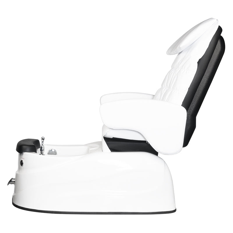 ActiveShop Pedicure-Spa-Sessel AS-122 weiß mit Massagefunktion und Pumpe