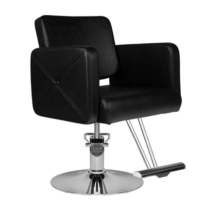 ActiveShop Haarsystem Friseurstuhl HS99 schwarz