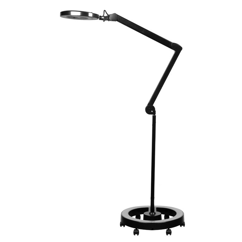 ActiveShop Lupe Lampe Elegante 6025 60 LED SMD 5D schwarz mit Stativ