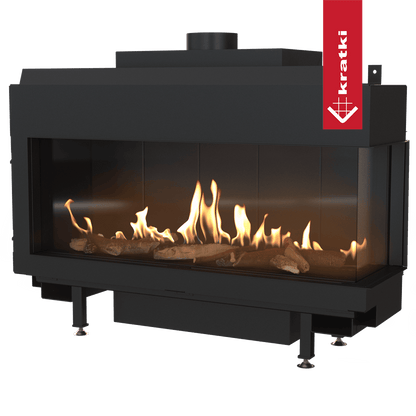 Kratki Gaskamin KRATKI LEO 100 rechts Erdgas ? 100/150 9 kW