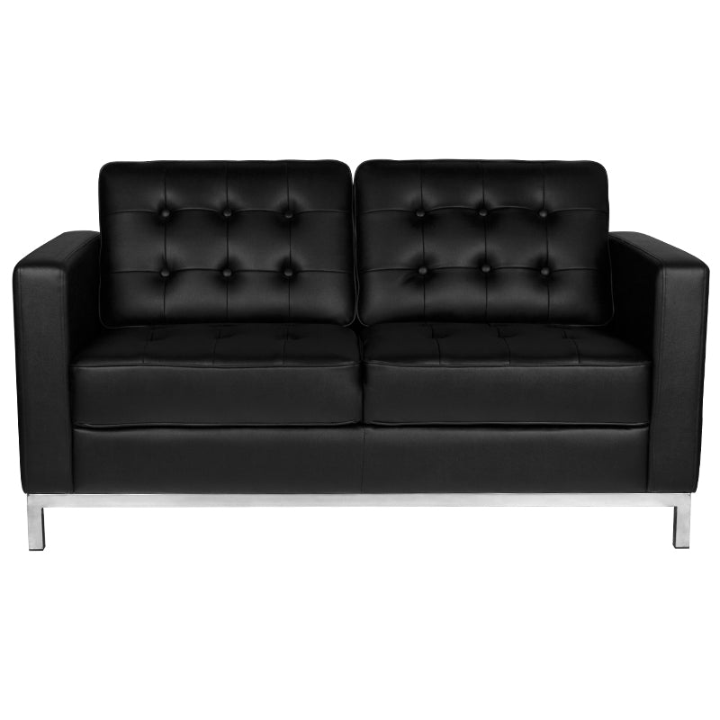 ActiveShop Gabbiano Sofa für den Warteraum BM18019 schwarz