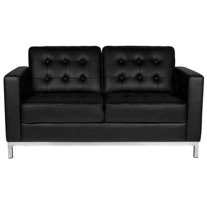 ActiveShop Gabbiano Sofa für den Warteraum BM18019 schwarz