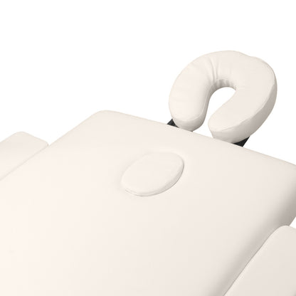 ActiveShop Klappbarer Massagetisch aus Aluminium Komfort Activ Fizjo 2-segmentig creme